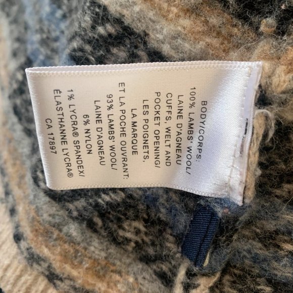 Banana Republic lambs wool winter cardigan - Picture 7 of 7